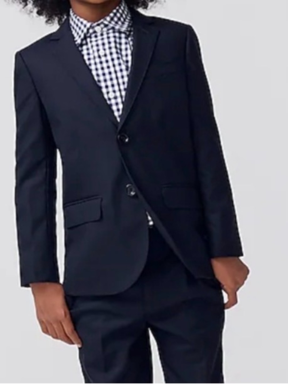 Crewcuts Ludlow Loro Piana Italian Wool Navy Blazer Jacket Sz 12 Boys NWOT